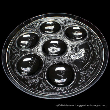 32cm Festival Dish Plastic Plate Disposable Tray